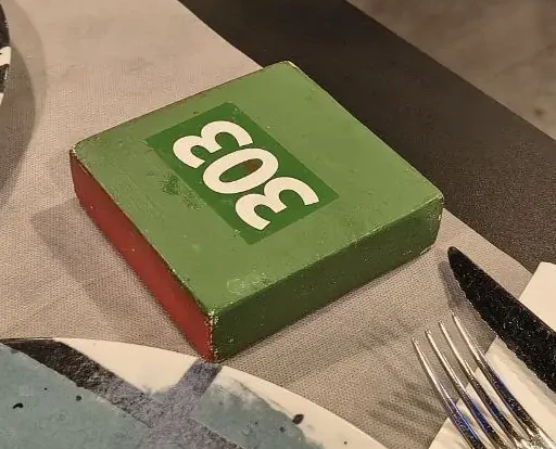 Green side means pizza